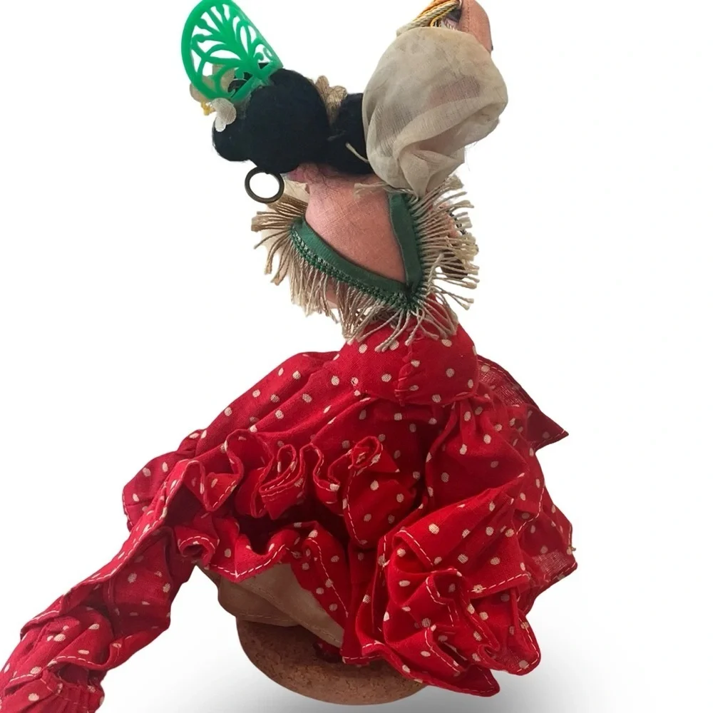 Vintage Made in Madrid Flamenco Dancer Figurine